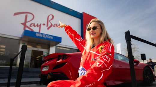Magnifico in Ray-Ban očala ustvarili nepozaben spektakel v Optiki Clarus
