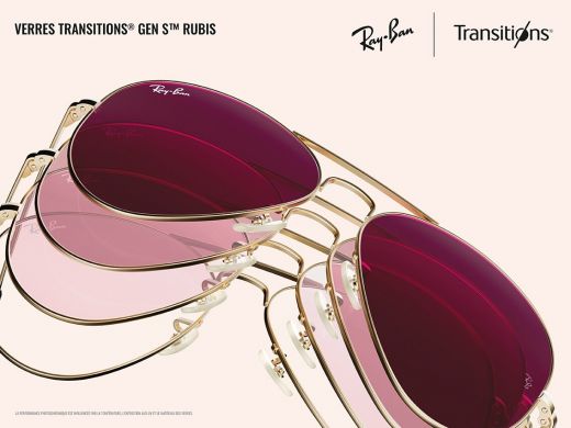 Novost: Ray-Ban Transitions® – očala, ki se prilagajajo svetlobi